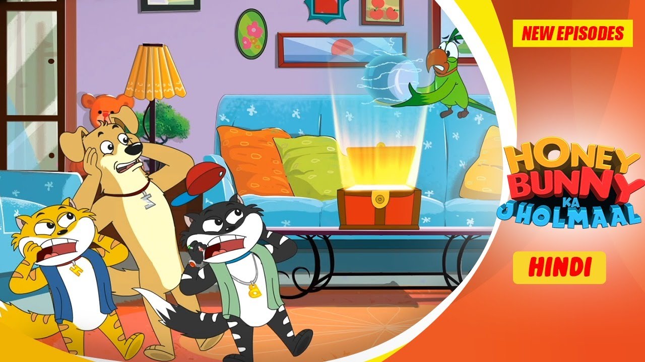 Mouse Episodes Yellow Rabbit मिस्ट्री मैजिक बॉक्स | Honey Bunny New Episodes | Cartoon For Kids | YO ...