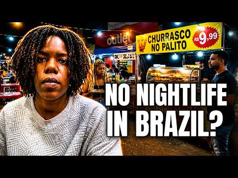 We Went Out Alone at Night in a Poor Neighborhood in Brazil