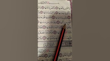 والشمس وضحاها... الشيخ علاء عقل.. سورة الشمس. #quran #قرآن #تلاوة_خاشعة #سورة_الشمس #القرآن