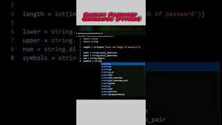 Create Strong Random Passwords in Python 🔐 | Beginner Project