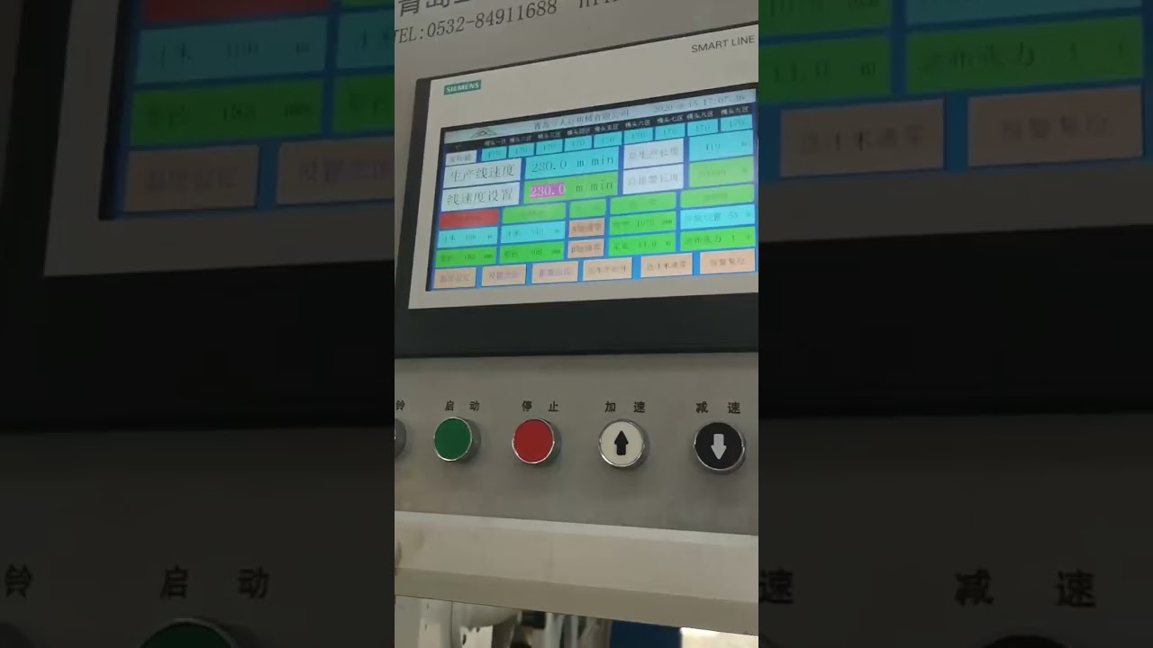 Hot melt adhesive label coating machine