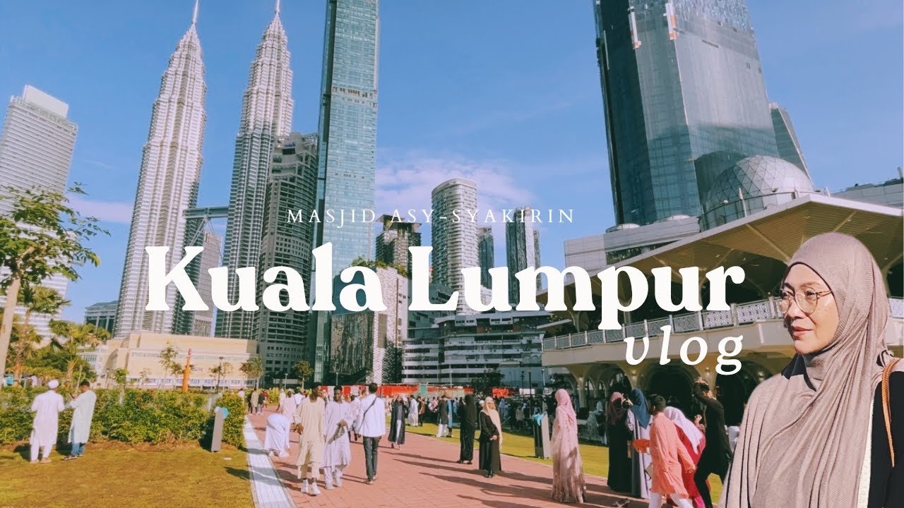 Akhirnya merasakan juga Idul Fitri pertama kami di Kuala Lumpur, Sholat Eid di KLCC. Malaysia vlog🇲🇾