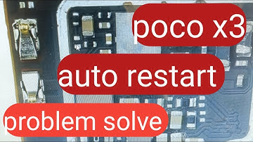 poco x3 auto restart problem solve 💯%