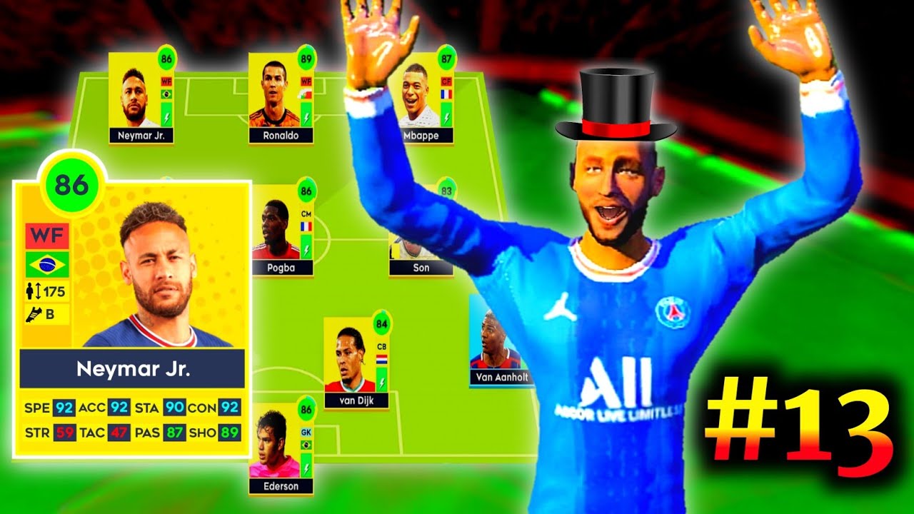 NEYMAR JR 🪄 | THE MAGICIAN 🎩 - DLS 21 R2G [EP 13]