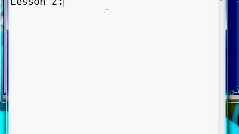 Ben;s Turbo Pascal guide pt.2(1): "Basics 1"