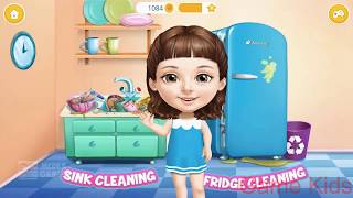 Jeu D'enfant  Nettoyage De Bébé Doux Maquillage De Maison En Désordre screenshot 1