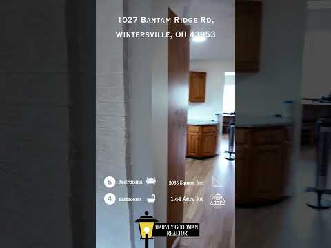 1027 Bantam Ridge Rd, Wintersville, OH home video tour