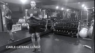 Cable Lateral Lunge - Upside Strength Exercise Library