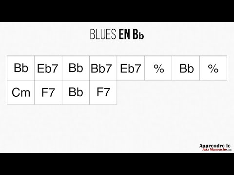 Blues en Bb - Playback jazz manouche - Gypsy jazz backing track / play along