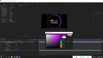 Animated Glowing Lines | Maac | Malleswaram #aftereffects #vfx