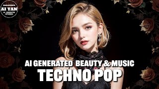 [Ai Artworks & Music] Techno Pop #Stablediffusion #Suno #Bgm