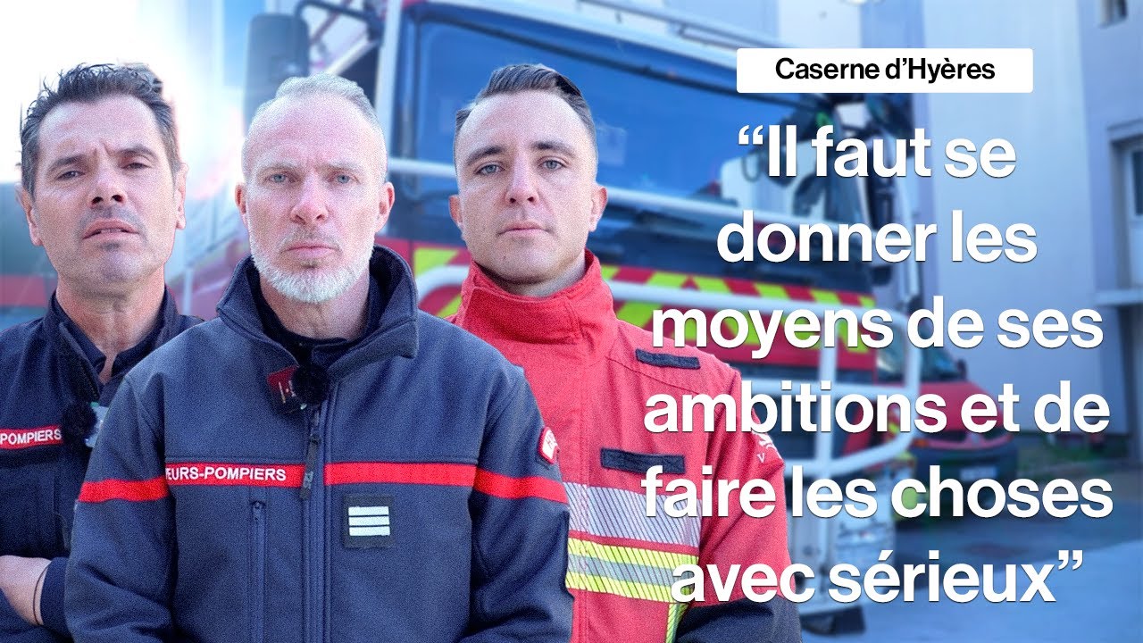 À la rencontre des Pompiers d'Hyères (83)