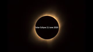 Solar eclipse 21 june 2020