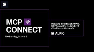 Designing & building ChatGPT & MCP Apps with a modern DevX