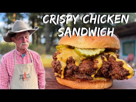 The Crispiest Chicken Sandwich you've EVER had!