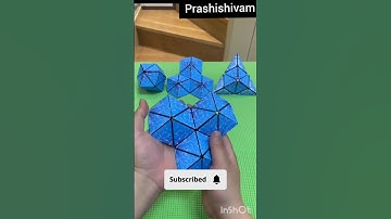 How To Make Cubes/ क्यूब्स बनाने का तरीका #shorts @Prashishivam #artandcraft #viralvideo#diyideas