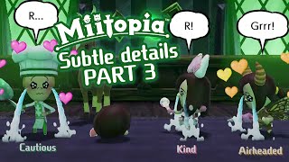 Even more subtle details in Miitopia that probably not everyone cares about