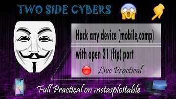 Exploiting port 21 ftp of Metasploitable 2