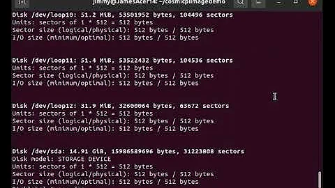 Cosmic Pi 2021 - How to image an SD card (Linux)