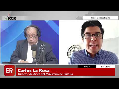 ENTREVISTA A CARLOS LA ROSA, DIRECTOR DE ARTES DEL MINISTERIO DE CULTURA DEL PERÚ