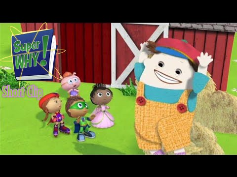 Super Why Short Clip in 4K Tom Thumb Is Stuck In the Haystacks