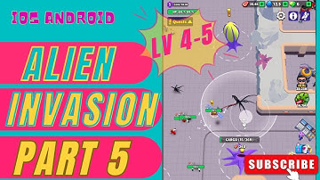 Alien Invasion: RPG Idle Space| Walkthrough LEVEL 4 - 5
