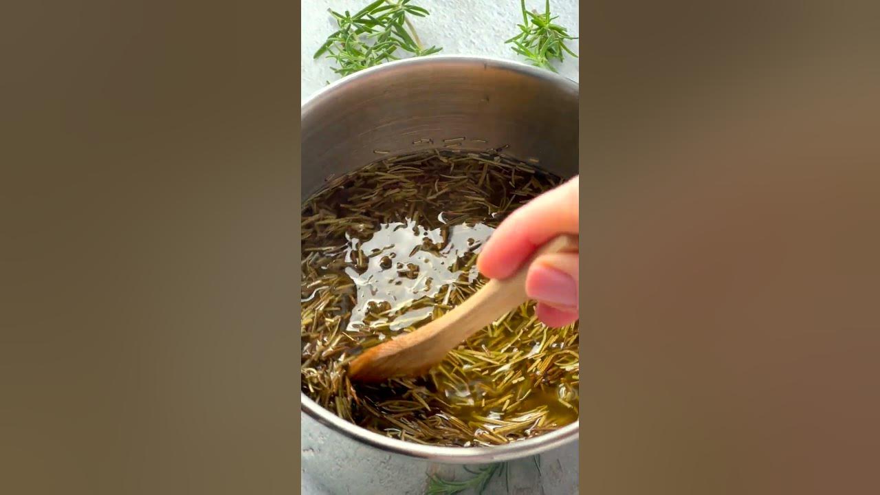 Rosemary Oil for Hair | DIY Hair Growth Treatment #shorts - YouTube