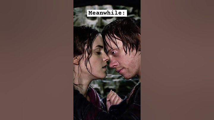 Ron and Hermione (requested) #harrypotter #potterhead #subscribe #funny #thelucyshow