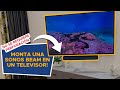 Cómo fijar tu soporte para TV Soundbass a tu televisor y acoplar la barra de sonido Sonos Beam