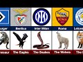 Football clubs with animal nicknames