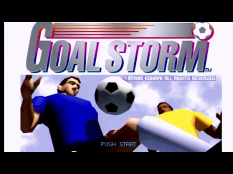 Goal Storm -- Gameplay (PS1)