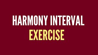 Harmony Interval Exercise SOLFEGE screenshot 2