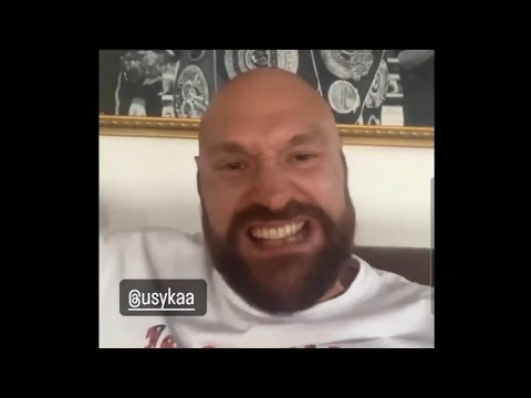 TYSON FURY RIPPING INTO OLEKSANDR USYK #boxing #tysonfury #usyk