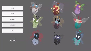 2D Animated Fly Monster (Unity Asset Store)