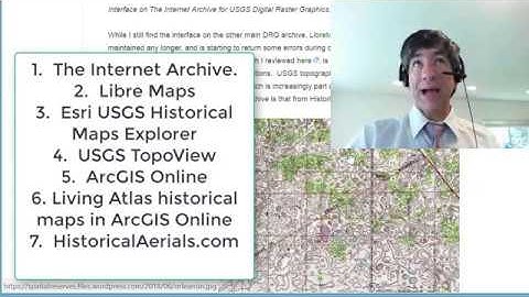 How to access USGS topographic maps