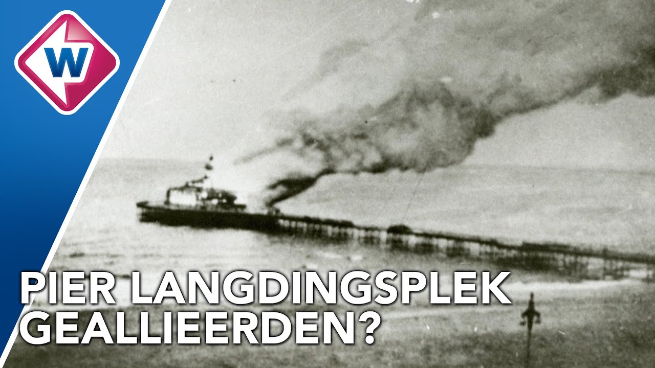 De Atlantikwall: Pier Scheveningen afgebrand tijdens Tweede Wereldoorlog - OMROEP WEST