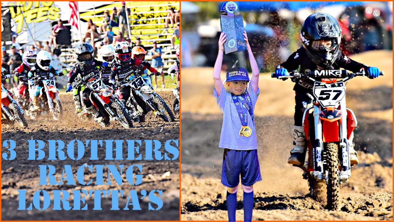 3 brothers at Loretta Lynn’s Motocross Championship 2021 - YouTube