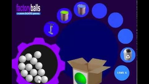 Factory balls levels 1 - 7 walkthrough