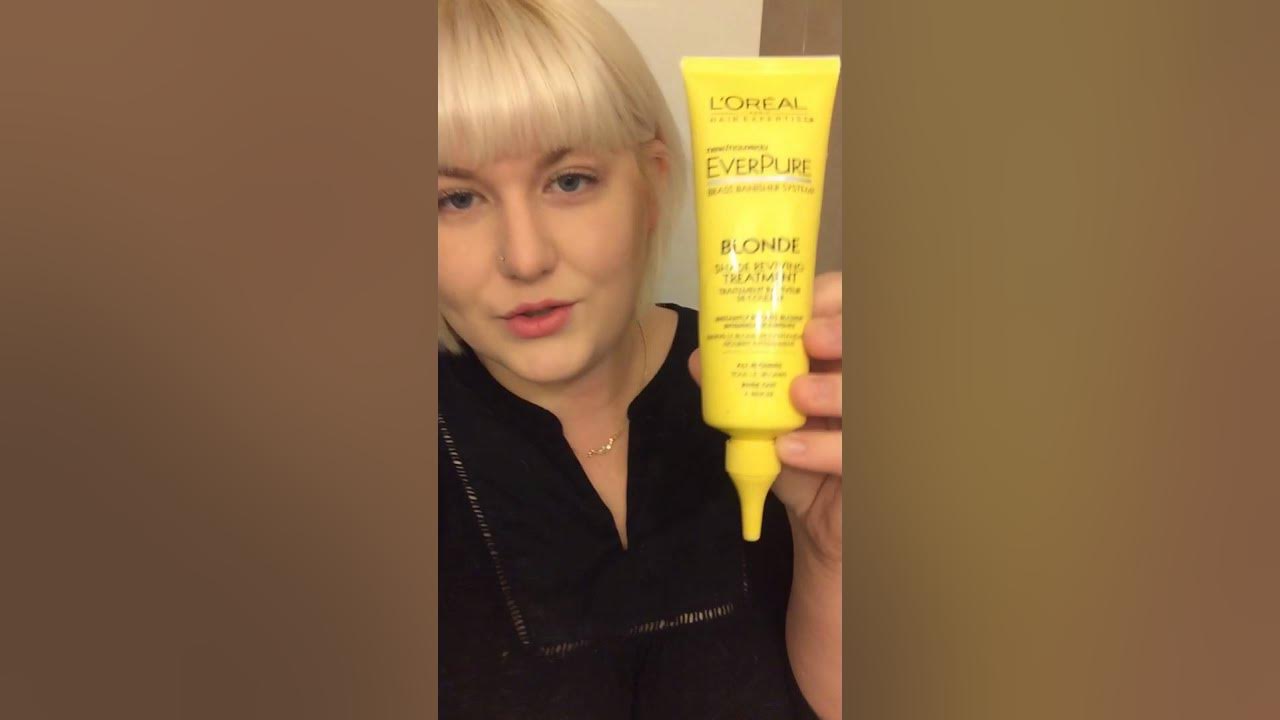 HOW TO GET YELLOW OUT OF YOUR BLEACHED HAIR ! ) YouTube