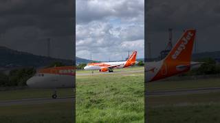 EasyJet departing Belfast City