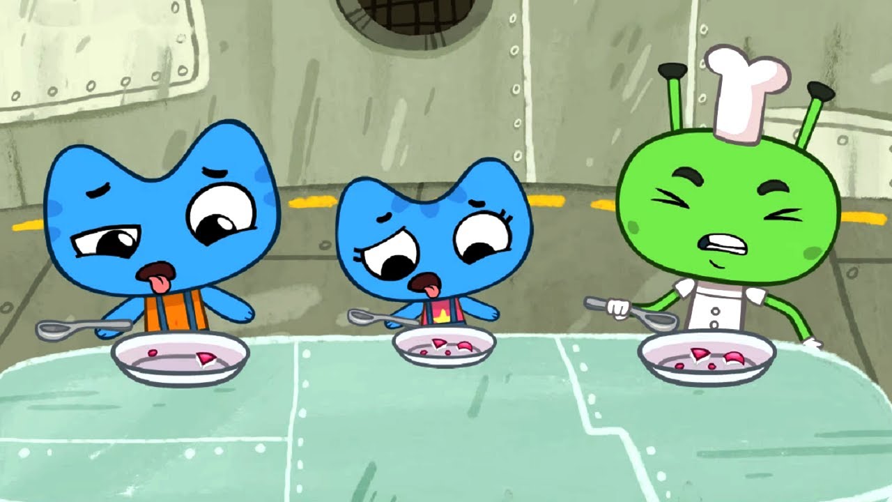 Котики, вперёд -  все серии про Инопланетян! - Сборник мультиков