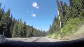 Time lapse Roadtrip (GoPro Hero 3+) Kelowna to Vancouver BC via HWY 3 (Crowsnest)