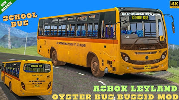 School Bus Ashok Leyland Oyster Bus Mod Download Bus Simulator Indonesia