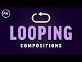 How to Loop Animations & Compositions | After Effects CC Tutorial