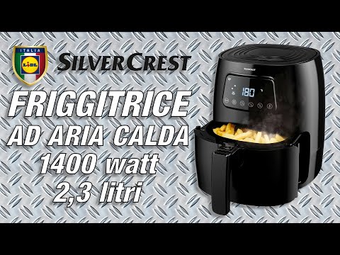 Friggitrice ad Aria Calda 2,3 litri 1400 W SILVERCREST LIDL