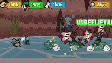 Bug Fables: Tidal  Wyrm Bounty Fight (No commentary)