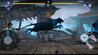 I Defeat The Boss Of Level 11 Cat Person {Yukka} Shadow Fight 3 || PRITEJ