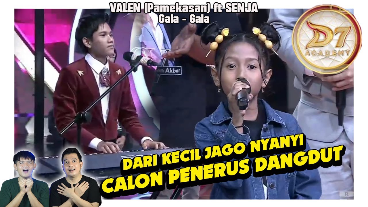 Valen & sang adik Senja, Gala Gala. Satu keluarga jago nyanyi. Apa adiknya the next finalis DA?