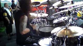 Jason Bittner and SHADOWS FALL &quot;War&quot; MAYHEM Hartford 7/24