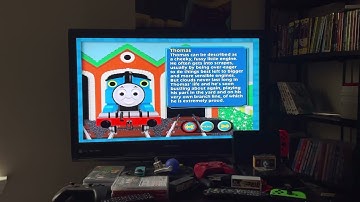 Thomas and friends James learns a lesson 2005 DVD menu walk-through￼(2009 reprint)